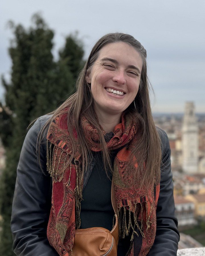 Annie Harton Kassell, LMFT, smiling outdoors